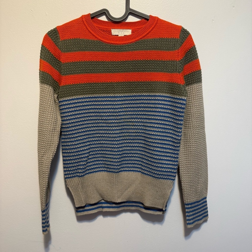 Stella McCartney Kids Multicolor Crewneck Sweater